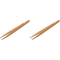 Amazon | ホーザン(HOZAN) 竹ピンセット 全長125mm 開き幅8mm 直型 P